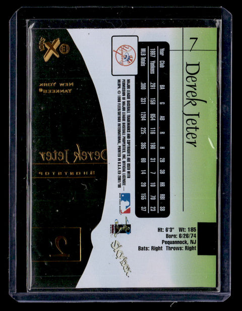 1998 Skybox E-X2001 #7 Derek Jeter