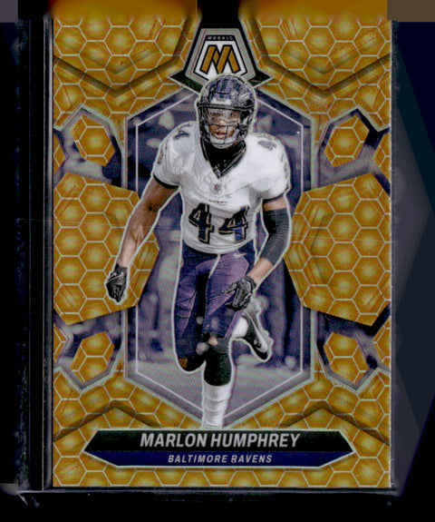 2024 Panini Mosaic #20 Marlon Humphrey Honeycomb Prizm