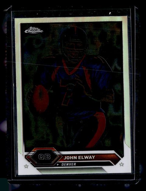 2024 Topps Chrome #7 John Elway Divergent Refractor
