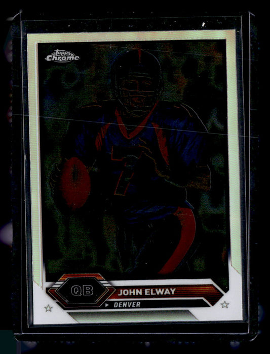 2024 Topps Chrome #7 John Elway Divergent Refractor