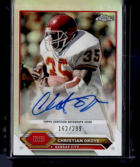 2023 Topps Composite #TCA-CO Christian Okoye Autographs