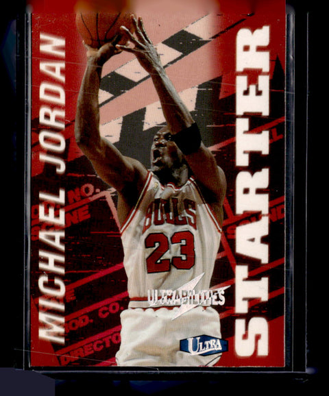 1997-98 Ultra #1 S Michael Jordan Ultrabilities Starter