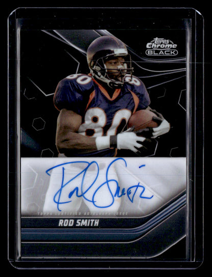 2023 Topps Composite #TCBA-RS Rod Smith Topps Chrome Black Autographs