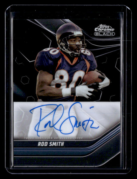 2023 Topps Composite #TCBA-RS Rod Smith Topps Chrome Black Autographs