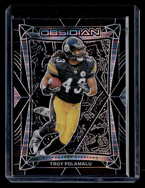 2024 Panini Obsidian #168 Troy Polamalu Pulsar