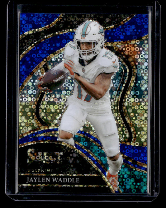 2023 Panini Select #257 Jaylen Waddle Disco /25
