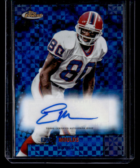 2024 Topps Finest #FBA-EMW Eric Moulds Blue Geometric Auto /99