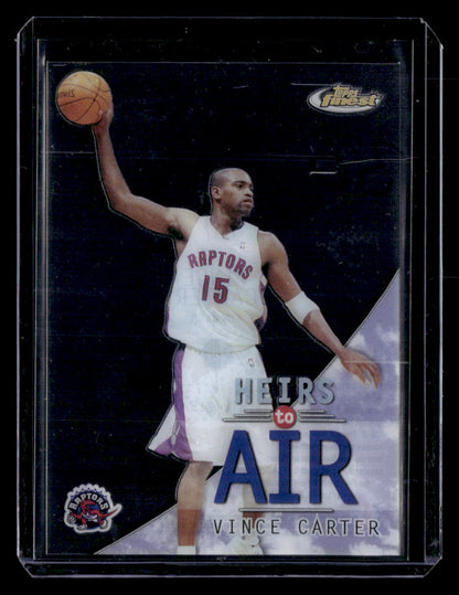 200 Topps Finest #HA7 Vince Carter Heirs To Airs