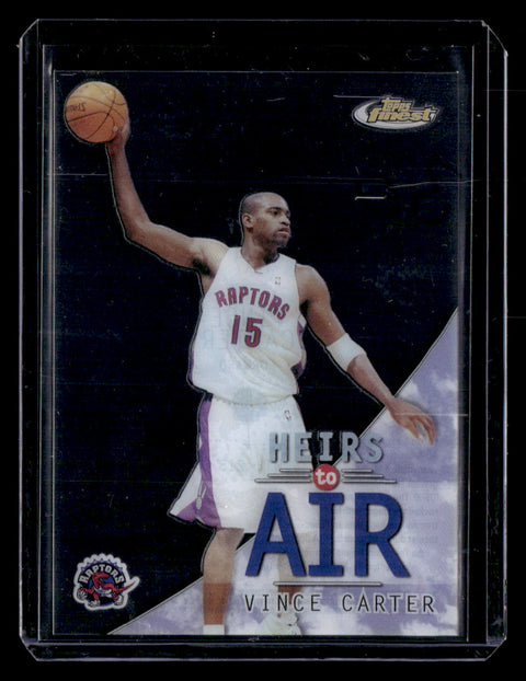 200 Topps Finest #HA7 Vince Carter Heirs To Airs