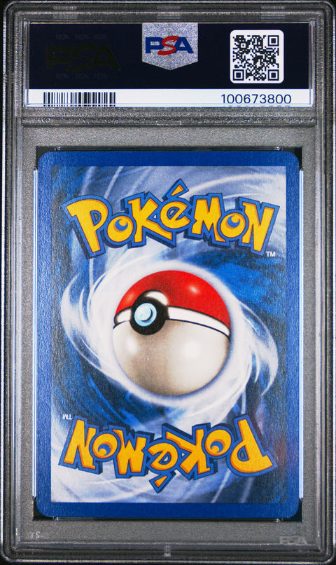 2002 Pokemon Legendary Collection #58 Omastar-Rev.Foil Legendary Collection PSA 8