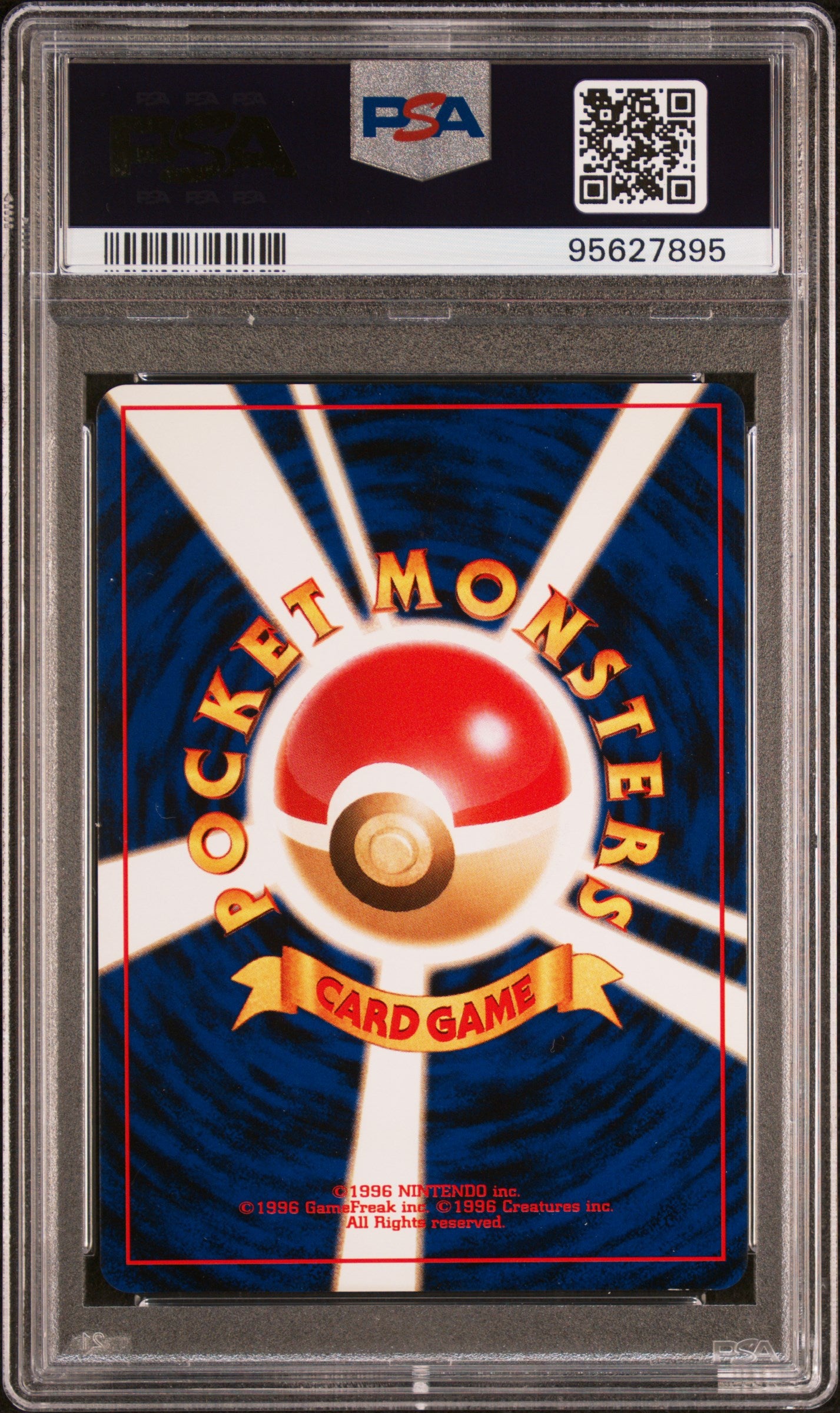 2000 Pokemon Japanese Neo 2 #235 Smeargle-Holo PSA 8