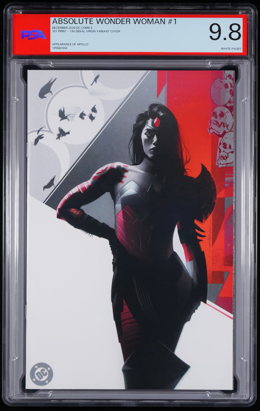 DC Comics Absolute Wonder Woman #1 1 VIRGIN 1:50 JEFF DKAL VARIANT COVER