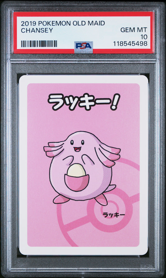 2019 Pokemon Old Maid Chansey # PSA 10