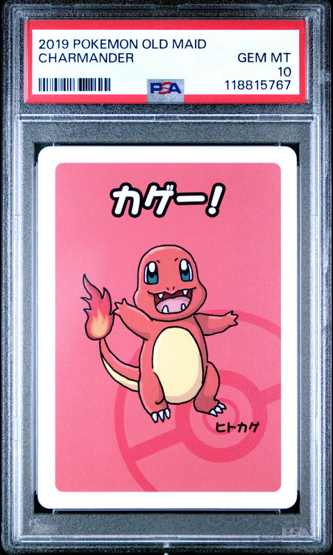 2019 Pokemon Old Maid Charmander # PSA 10