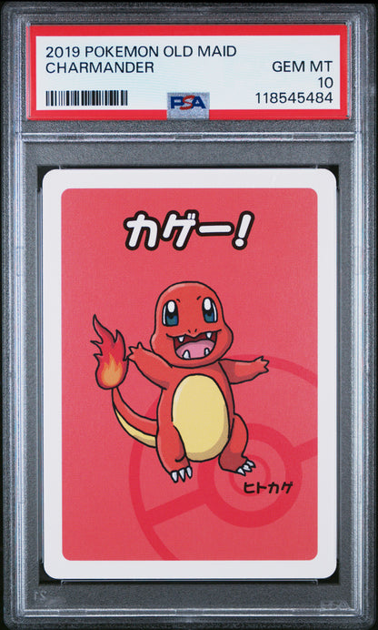 2019 Pokemon Old Maid Charmander # PSA 10