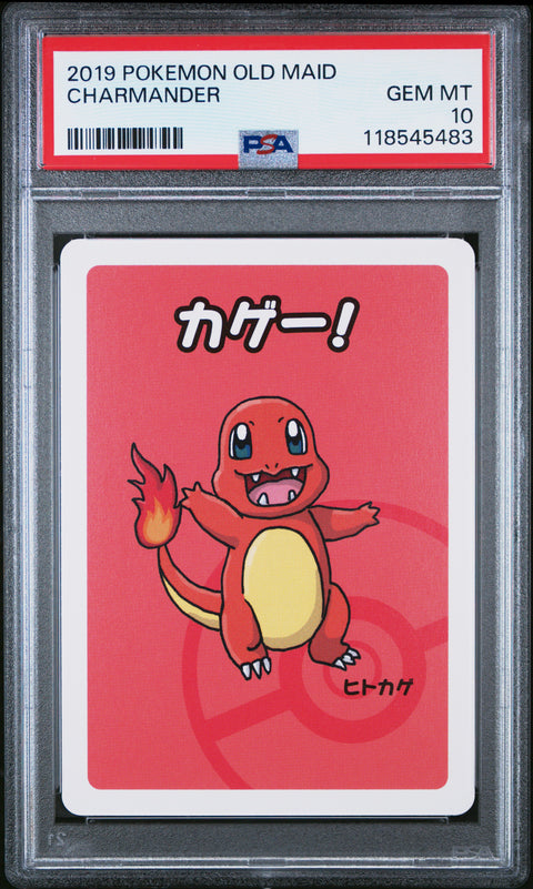 2019 Pokemon Old Maid Charmander # PSA 10