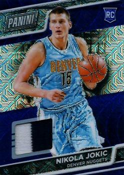 2016 Panini National VIP Party #5 Nikola Jokic Relics Blue Pulsar #/25