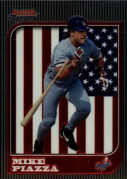 1997 Bowman Chrome #85 Mike Piazza International