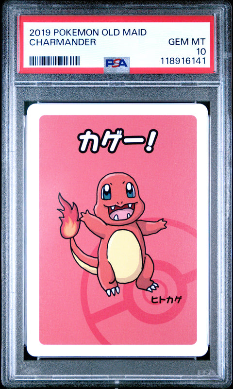 2019 Pokemon Old Maid Charmander # PSA 10