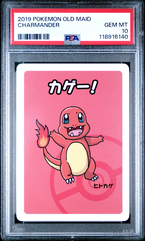 2019 Pokemon Old Maid Charmander # PSA 10