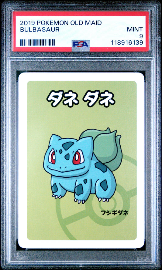 2019 Pokemon Old Maid Bulbasaur # PSA 9
