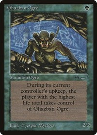 MTG Arabian Nights Ghazban Ogre