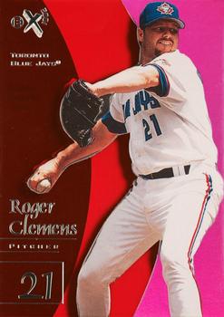 1998 SkyBox E-X2001 #4 Roger Clemens Essential-Credentials-Future #/97