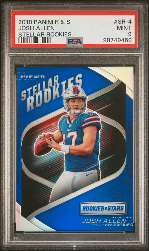 2018 Panini Rookies & Stars #SR-4 Josh Allen Stellar Rookies PSA 9 98749469
