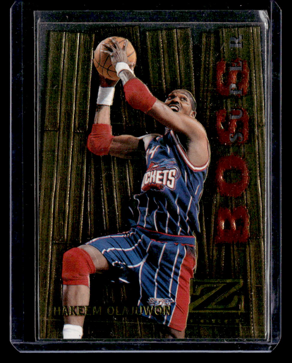 1997-98 SkyBox Z-Force #15 /SB Hakeem Olajuwon Super-Boss