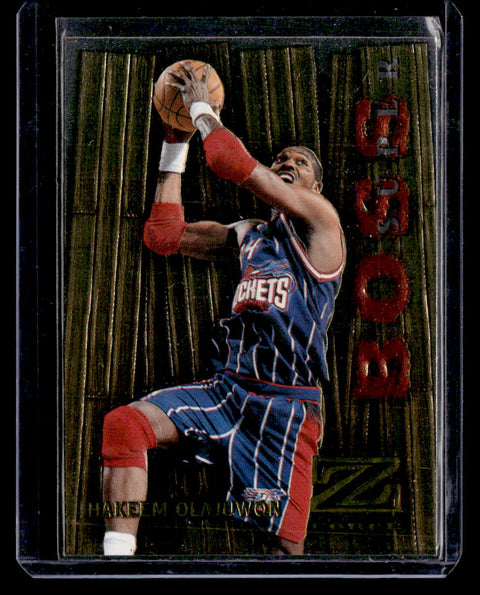 1997-98 SkyBox Z-Force #15 /SB Hakeem Olajuwon Super-Boss