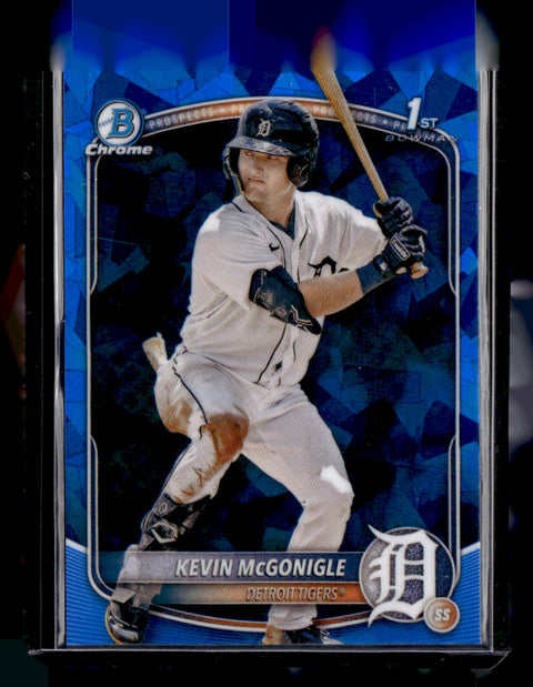 2025 Bowman #BCP-79 Kevin McGonigle Chrome Prospects Mojo Refractor