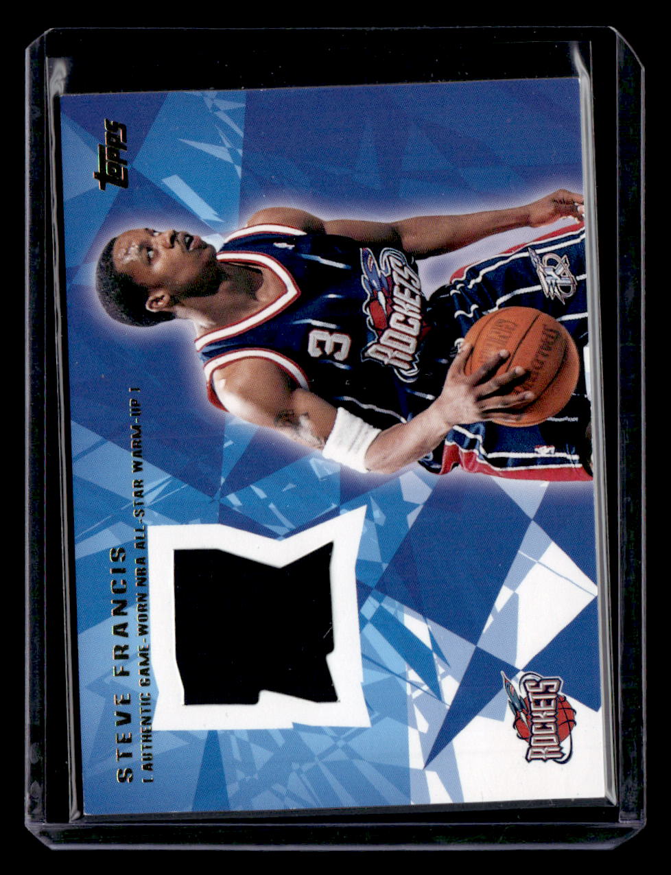 2001-02 Topps #TR-SF Steve Francis All-Star Remnants