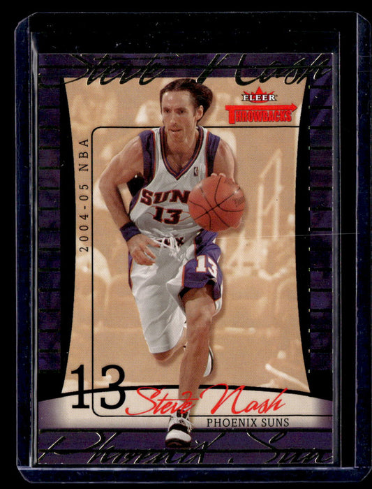 2004-05 Fleer Throwbacks #9 Steve Nash