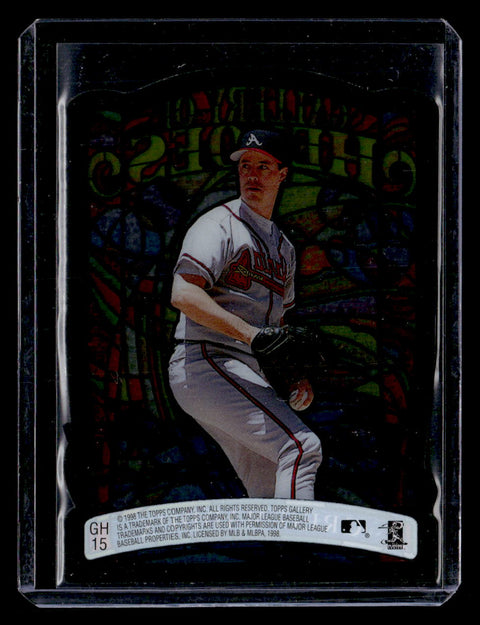 1998 Topps #GH15 Greg Maddux Gallery Of Heroes