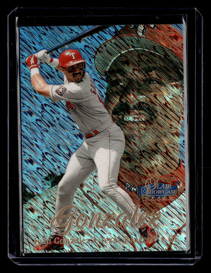 1998 Flair Showcase #44 Juan Gonzalez Row 1