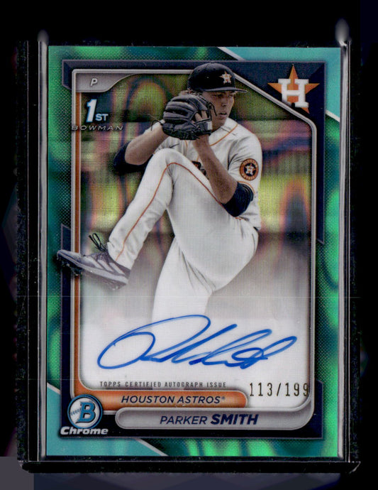 2024 Bowman 1st #CPA-PSM Parker Smith Teal Lava /199