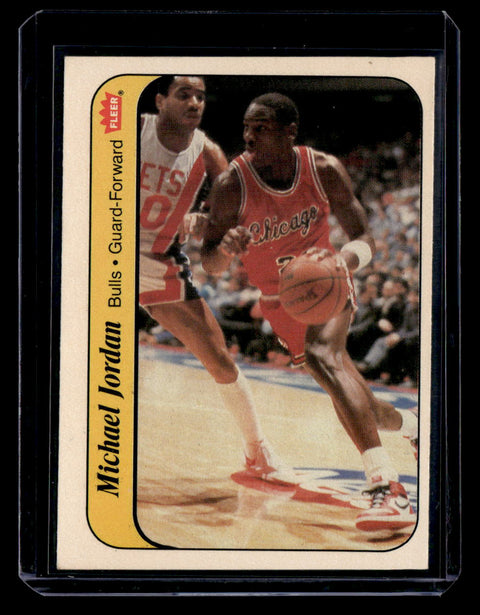 1986-87 Fleer #8 Michael Jordan Stickers