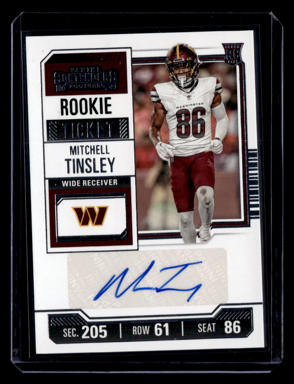2023 Panini Contenders #304 Mitchell Tinsley