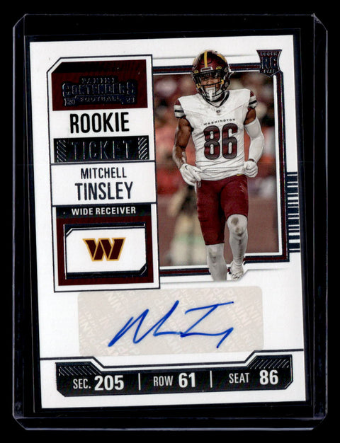 2023 Panini Contenders #304 Mitchell Tinsley