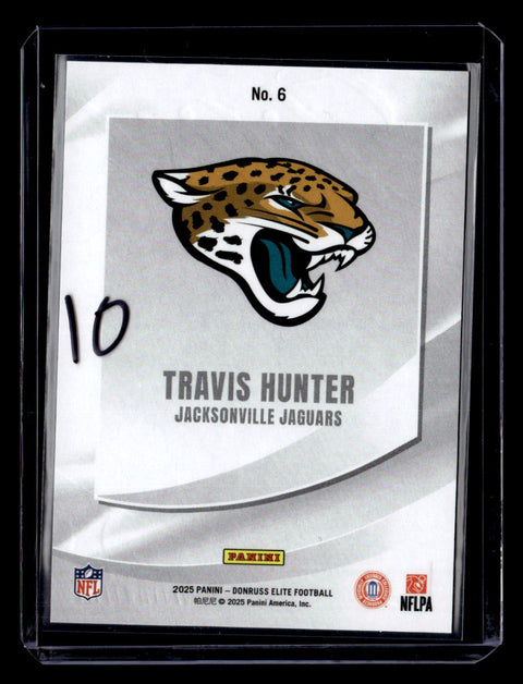 2025 Donruss Elite #6 Travis Hunter Elitist /75
