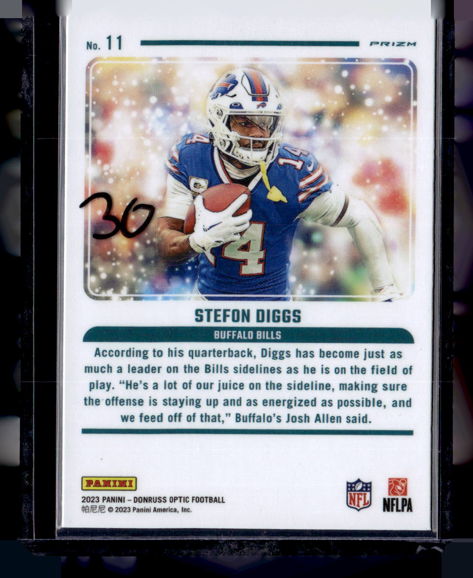 2023 Donruss Optic #11 Stefon Diggs Mythical