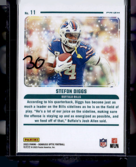 2023 Donruss Optic #11 Stefon Diggs Mythical