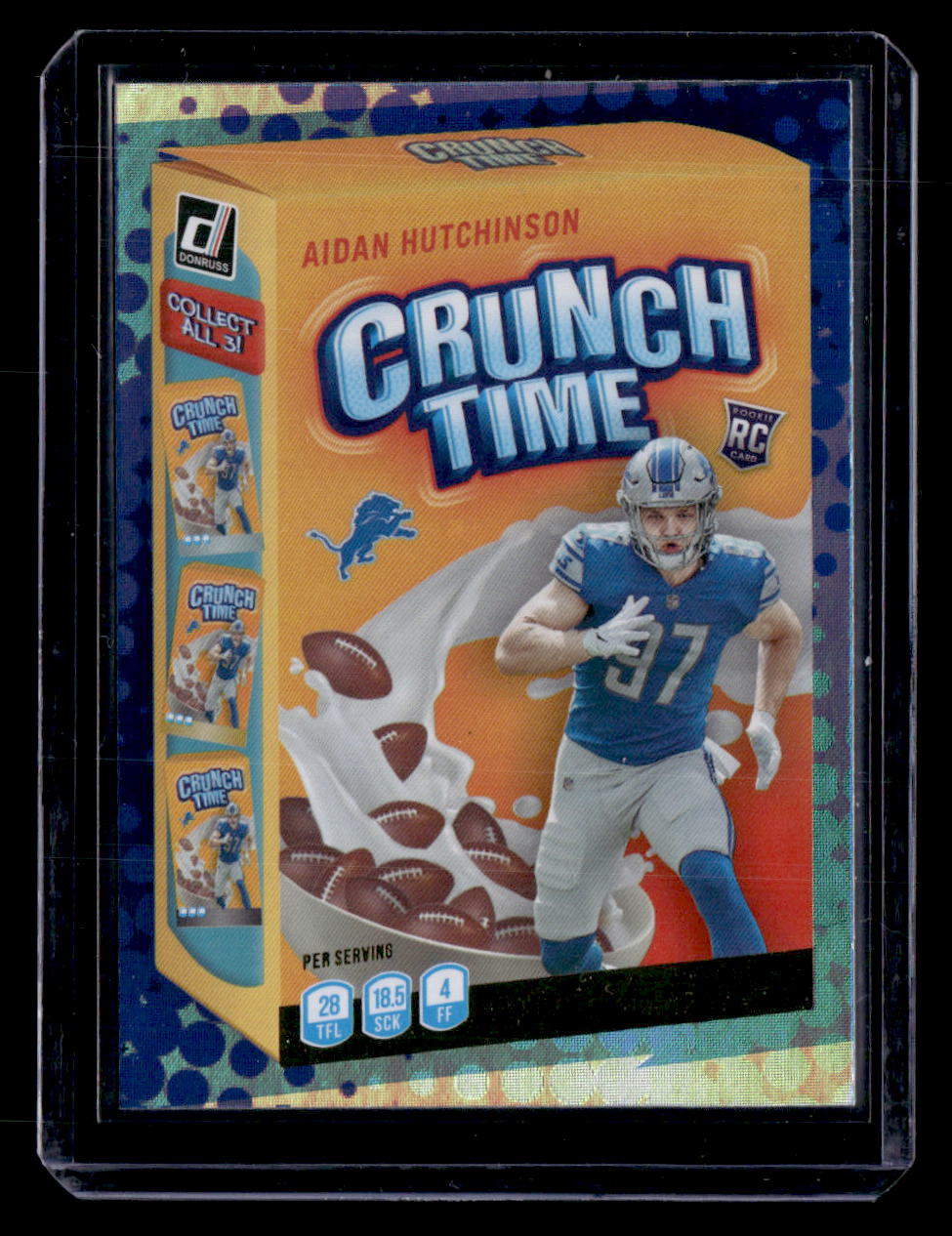 2022 Donruss #C-14 Aidan Hutchinson Crunch Time