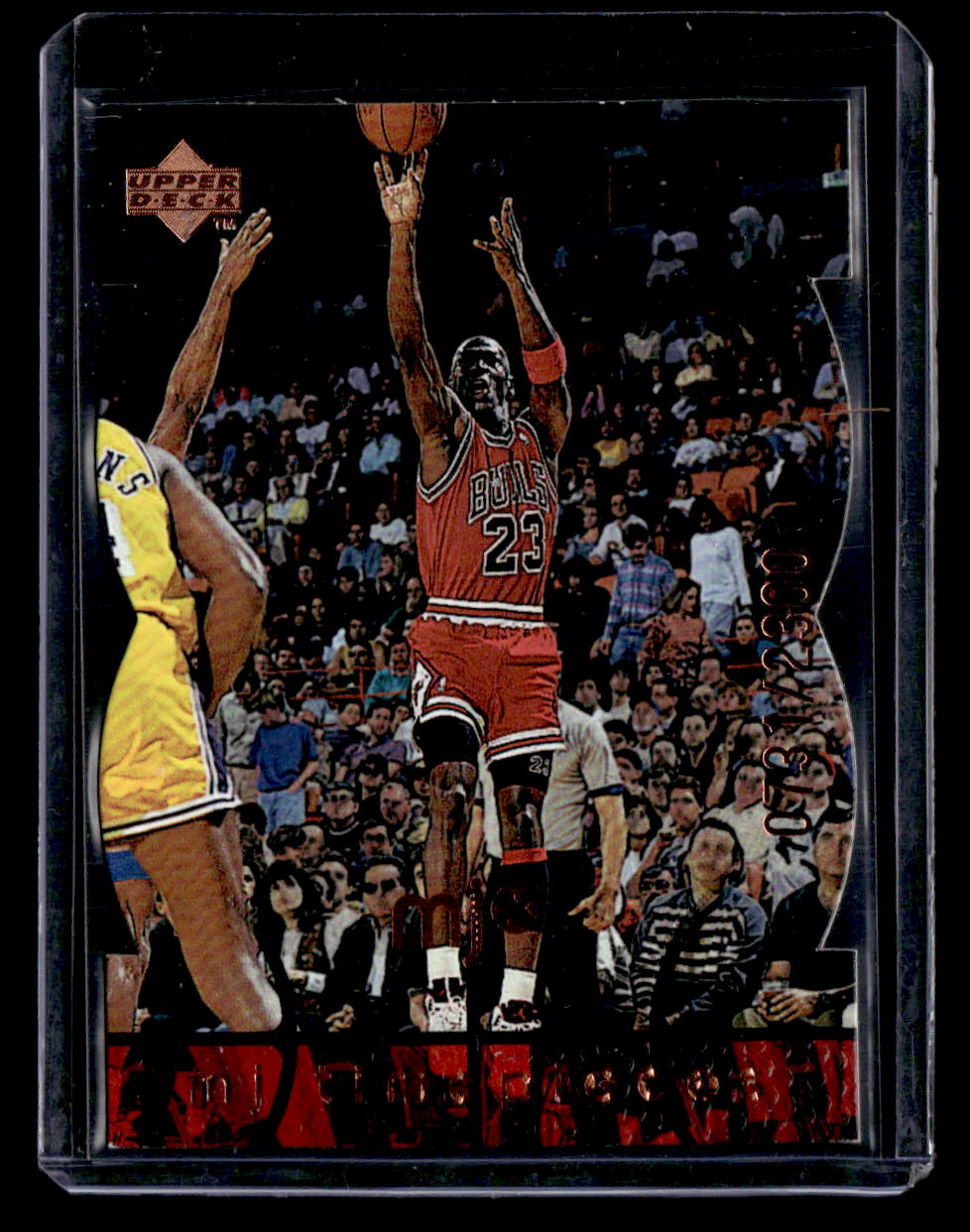 1998 Upper Deck MJx #1 Michael Jordan Timepieces Red #/2300