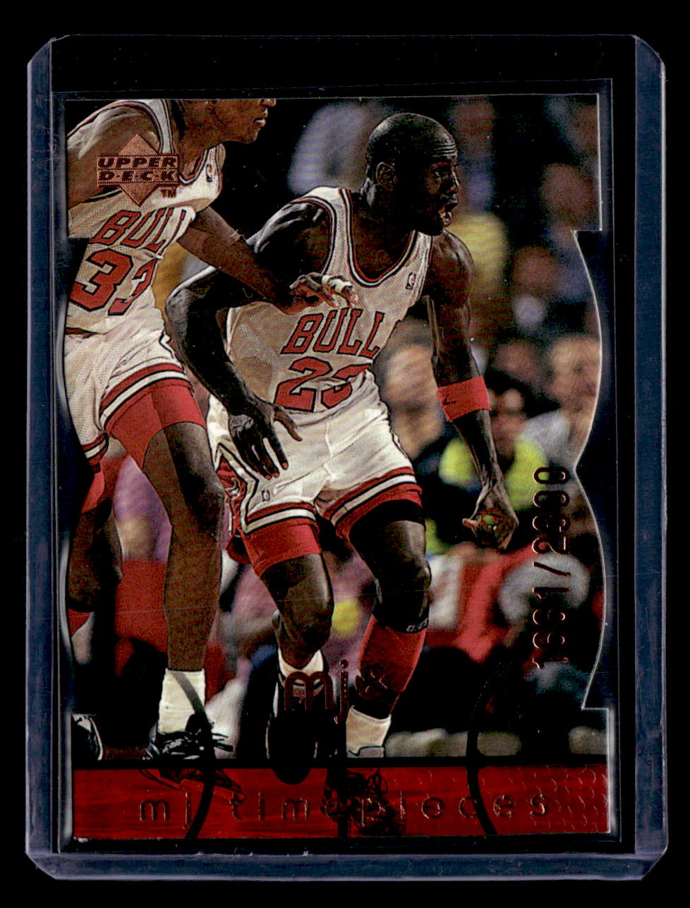 1998 Upper Deck MJx #12 Michael Jordan Timepieces Red #/2300