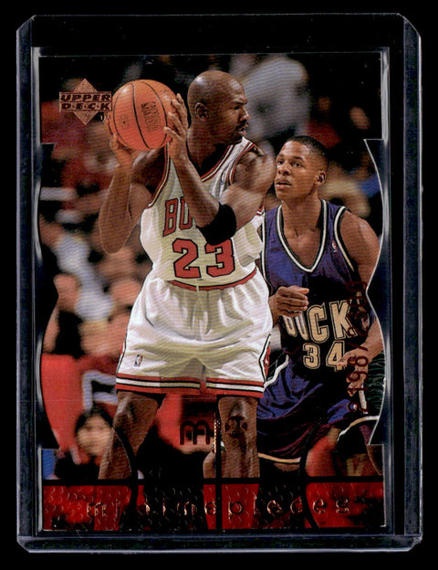 1998 Upper Deck MJx #71 Michael Jordan Timepieces Bronze #/230