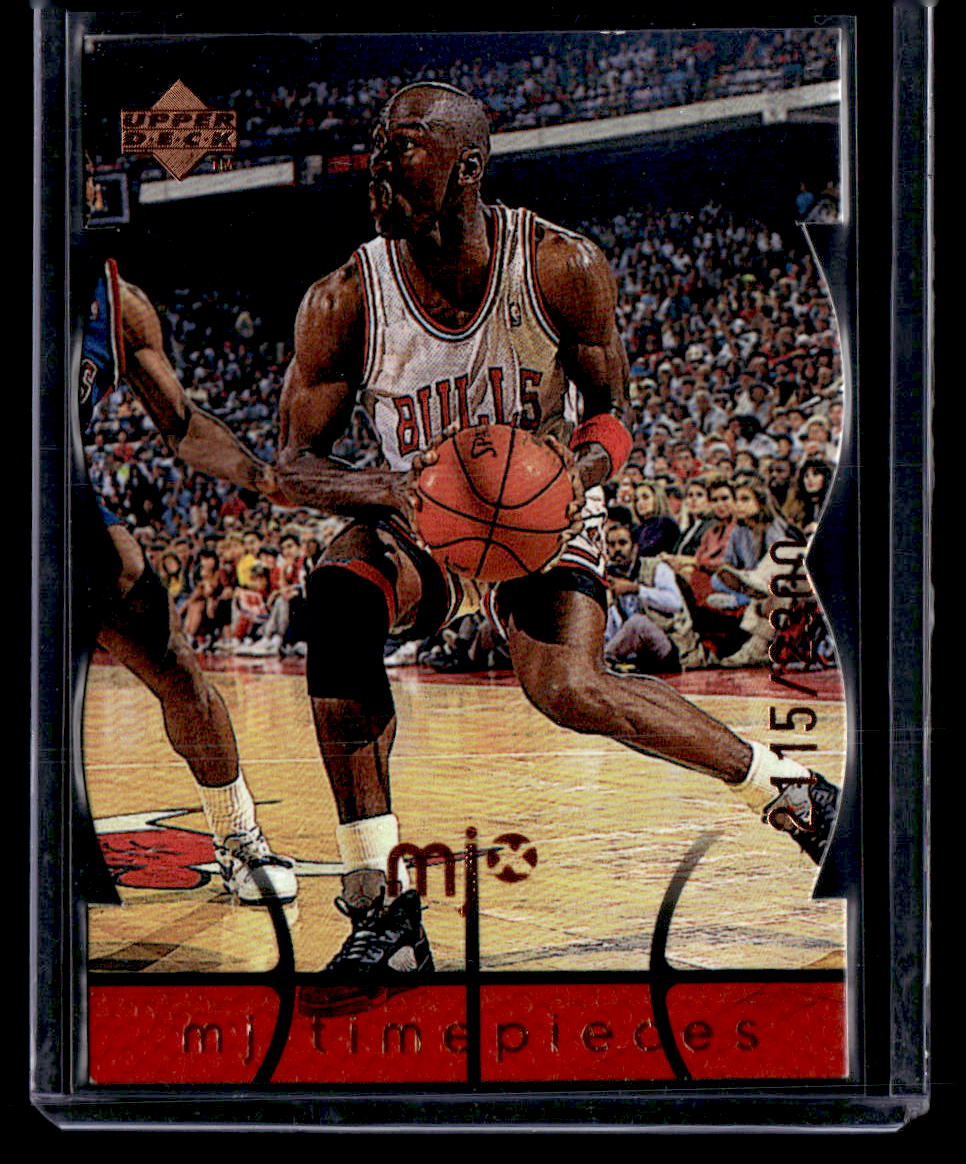1998 Upper Deck MJx #14 Michael Jordan Timepieces Red #/2300