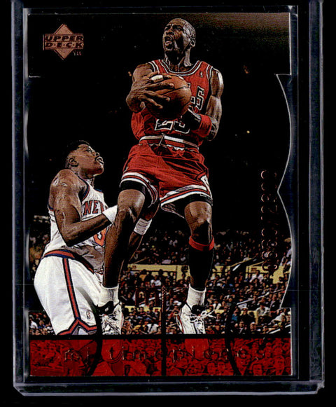 1998 Upper Deck MJx #41 Michael Jordan Timepieces Red #/2300