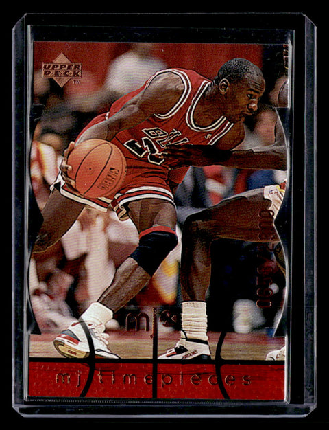 1998 Upper Deck MJx #38 Michael Jordan Timepieces Red #/2300
