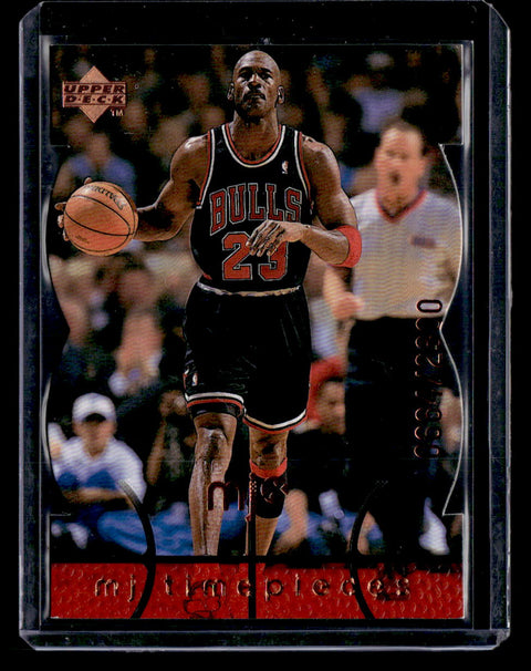1998 Upper Deck MJx #87 Michael Jordan Timepieces Red #/2300